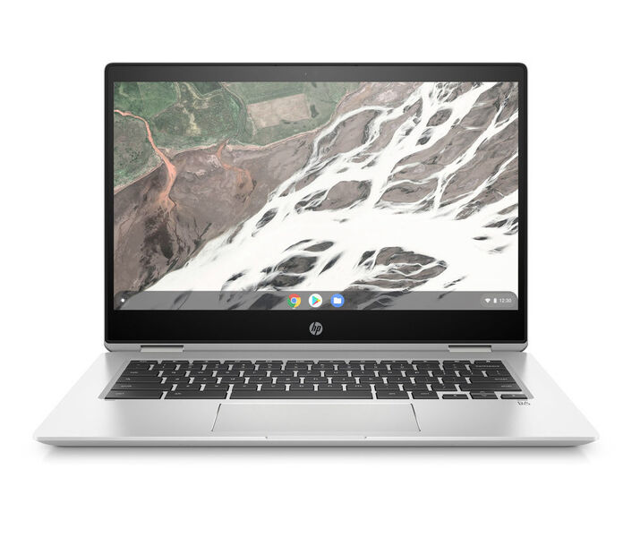 ChromeOS statt Windows: Das Chromebook x360 14 G1 mit schwenkbarem 14-Zoll-Display. (HP)