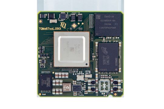 Intelligente Beleuchtungssysteme: Das Embedded-Modul TQMa67xxL von TQ sorgt für Sicherheit im Straßenverkehr.(Bild:  TQ-Group)