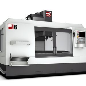 Die Haas-Formenbaumaschine VM-6 mit Verfahrwegen von 1626 mm × 813 mm × 762 mm.