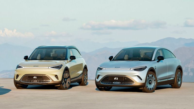 Für die Smart-Modelle #1 und #3 werden seit Anfang November 5.000 Euro Rabatt gewährt.(Bild:  Smart)