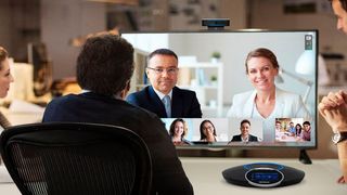 Moderne Videokonferenz-Tools sollten mit bestehenden Video-Endpunkten einschließlich Laptops, mobilen Geräten und Raumsystemen kompatibel sein. (BlueJeans Network)