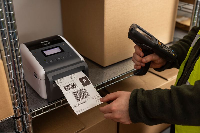 Linerless Etikettendrucker (Bild: Brother International GmbH)