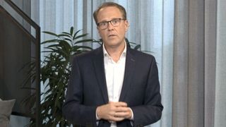 Der Stemmer Imaging CEO Arne Dehn gab anlässlich des Capital Markets Day 2021 bekannt, dass das Unternehmen bis zum Jahr 2024 ein Umsatzwachstum auf 200 Millionen Euro angestrebt. (Screenshot)