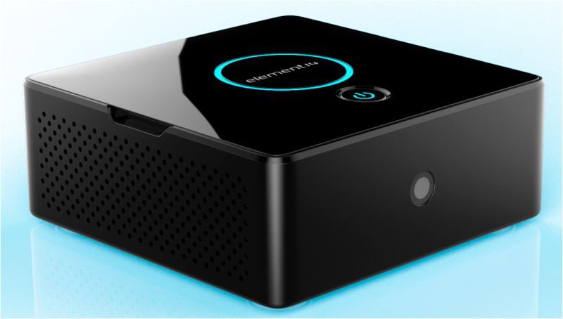 Pi Desktop: Vorderseite: schlichte Eleganz, das PC-Gehäuse für Raspberry Pi. (Bild: Farnell/element14)