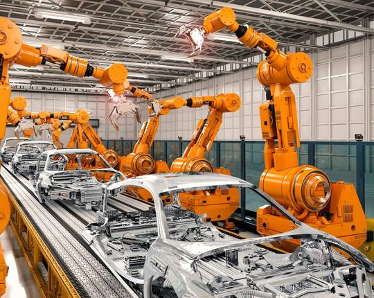 Sind im Januar 2026 die Aufträge für die deutsche Industrie noch deutlich zurückgegangen, so hat der Februar wenigstens für eine winzige Erholung gesorgt, wie die neuesten Zahlen des Statistischen Bundesamtes belegen. Analysten haben aber mehr erwartet ...(Bild:  A-Motive)