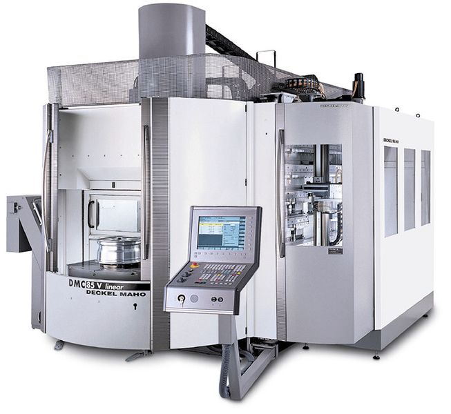 Mit dem Highspeed-Vertikalzentrum DMC 85 V linear von DMG Mori Seiki erlebte der Linearantrieb seinen Durchbruch. (Bild: DMG Mori Seiki)
