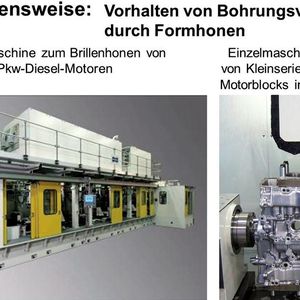 Bild 1: Motorentwickler folgen dem Leichtbautrend und oft sind geringere Wandstärken die Folge. Eine Honbrille kann bei der Endbearbeitung den Bauteilverzug verhindern.
