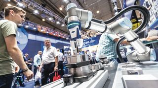 Die Fachmesse AMB ist der Treffpunkt für die Werkzeugmaschinenbranche. Die Veranstaltung findet statt vom 13. bis 17. September 2022 in Stuttgart. (Bild: Landesmesse Stuttgart)