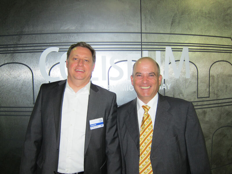 Michael Wehler (l.), Samsung, und Christian Resch, X Press PR ()