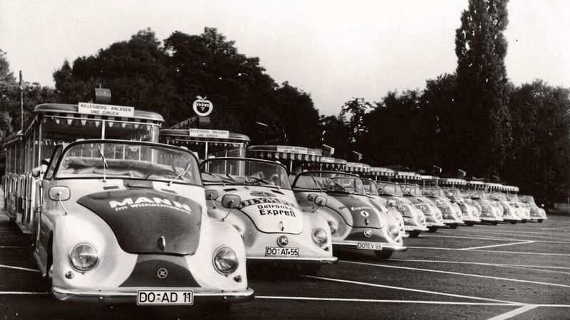 Die Firma Henry Escher besaß 1969 mindestens zwölf Züge mit „Porsche-Loks“. (Bild: Get your Classic)