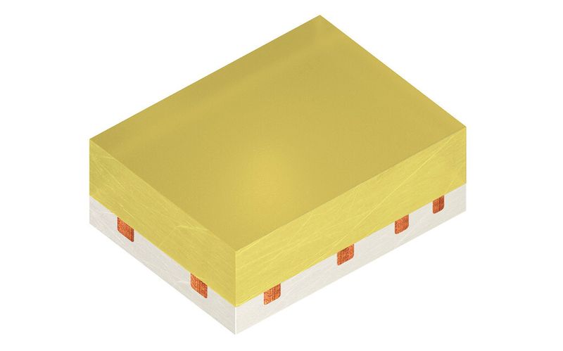 Kompakte LED Duris S2: sie misst 2 mm x 1,6 mm. (Bild: Osram)