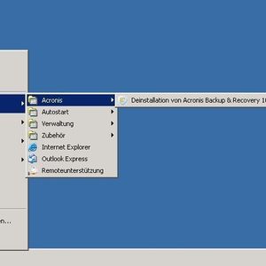 Unauffällig: Ein erfolgreich ausgebrachter Agent ist nur am De-Installationseintrag erkennbar.