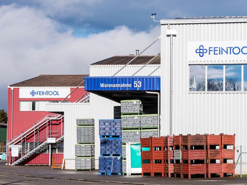 Produktionsbetrieb am Hauptsitz in Lyss. (Feintool)