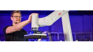 Mit der neuen Cobot-Familie PoWa schließt ABB Robotics die Lücke zwischen klassischen Cobots und herkömmlichen Industrierobotern.  (Bild: ABB Robotics)