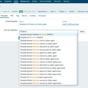 Konfiguration der Serverüberwachung in „Zabbix“.(Bild:  Zabbix/Thomas Joos)