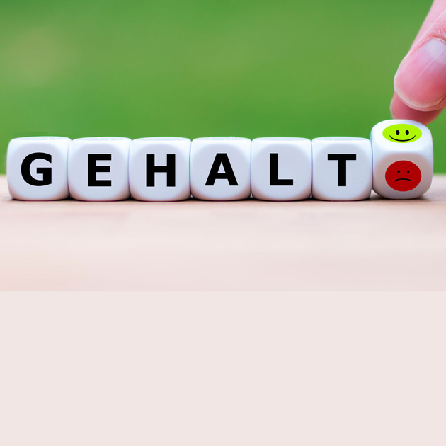 Das Einzige, was wirklich zählt, ist das das Gehalt