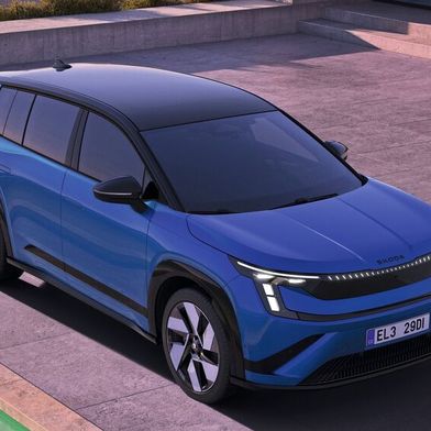 Skoda bringt mit dem Siebensitzer Peaq ein neues Elektro-Flaggschiff auf den Markt. (Bild: Skoda)