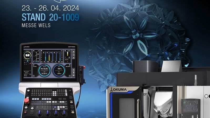 Okuma präsentiert Zukunft der CNC-Bearbeitung auf der Intertool. (Bild:  Okuma)