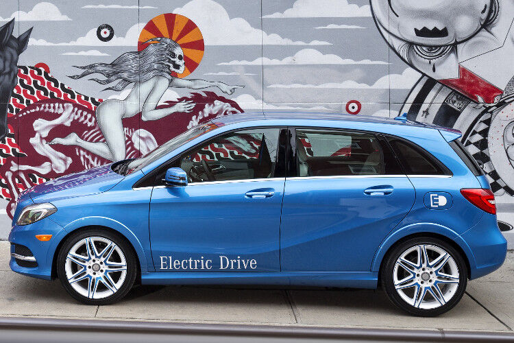 Die B-Klasse Electric Drive soll 2014 auf den Markt kommen. (Foto: Mercedes)