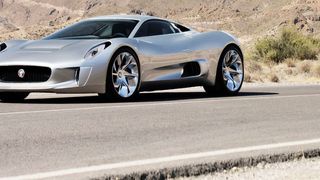 Die Gasturbine des Jaguar C-X75 hat es nie wirklich auf die Straße geschafft. (Jaguar)