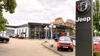 Nahezu unverändert übernimmt die neu gegründete Glöckner Automobile Leipzig GmbH das Alfa- und Jeep-Geschäft von Sportivo in der Franz-Flemming-Straße 7. (Bild: Autohaus Glöckner)