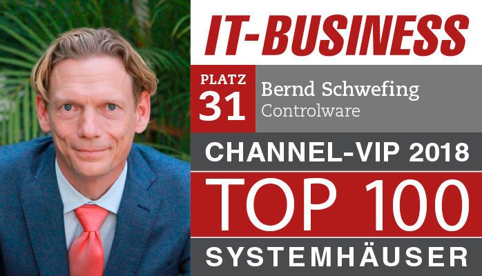 Bernd Schwefing, Geschäftsführer Controlware (Controlware)