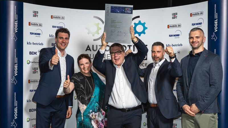 Gewinner Kategorie Vertrieb: Autohaus Weeber, Weil der Stadt. (Bild: Stefan Bausewein)