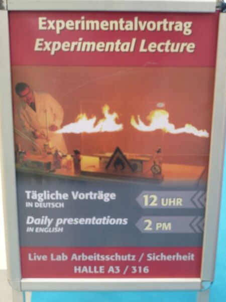 Discover the latest trends in fire and explosion protection for laboratories as well as recent developments in diagnostics in our gallery – directly from Analytica 2014! (Picture: Back/LABORPRAXIS)