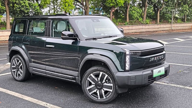 Der betont kastige Jaecoo J6 wirkt mit seiner kastigen Karosserie sympathisch. (Bild: sp-x)