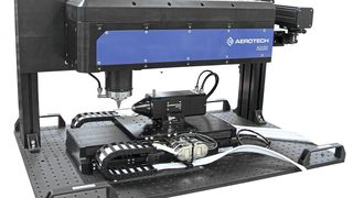 Der 5-Achs-Präzessionsscanner AGV5D ist für  Mikrolaserbearbeitung in der Medizintechnik, der Mikroelektronik und der Komponentenfertigung in der Automobilindustrie ausgelegt. (Bild: Aerotech)