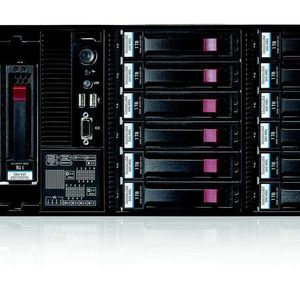 HP Proliant DL370 G6 als Rack-Modell, nur einer von elf neuen Servern