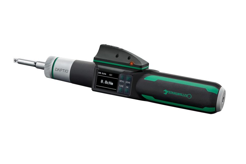 Mit dem Torsiotronic DAPTIQ erweitert Stahlwille sein Portfolio um einen vernetzbaren Drehmomentschraubendreher. (Bild: Stahlwille)