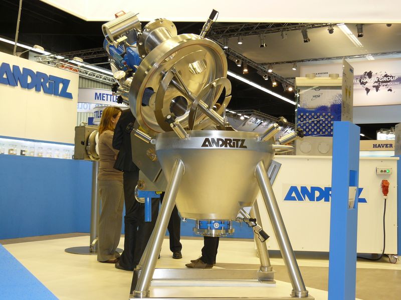 Krauss-Maffei helix dryer BD by Andritz KMPT  (Picture: M. Felgentreu/PROCESS)