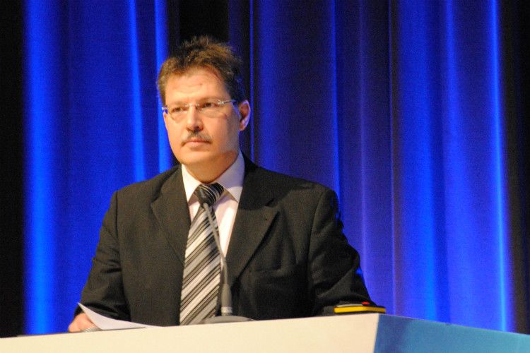 Thomas Wahl (Vizepräsident des Verbands Deutscher Dacia- und Renault-Partner): „Wir sind auf gutem Wege. Nun steht die erste gemeinsame Nagelprobe an: das neue Bonus- und Margensystem.“ (Foto: Baeuchle)