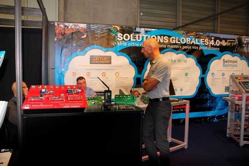 Eindrücke von der Messe Be 4.0 – Industrie du Futur in Mulhouse. (Itasse)
