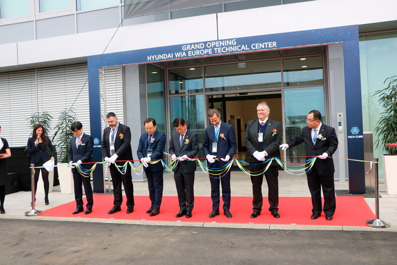 Das Grand Opening des Hyundai Wia Europe Technical Center in Rüsselsheim. (Sonnenberg MM Maschinenmarkt)