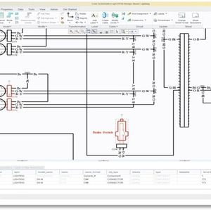 Creo Schematics für 2D-Systemdiagramme für die Rohrleitungs- und Kabeldesignplanung. 