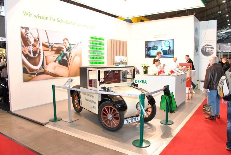 Und auch für Prüforganisationen sind Messen wie die Retro Classics eine Pflichtveranstaltung. (Dominsky)