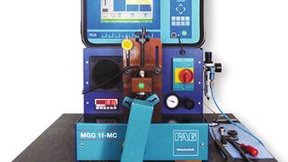 Auf Schall und Güte getestet: Körperschallprüfungen von Wälzlagern führt Hecht auf dem werkseigenen FAG-Prüfstand durch. (Hecht)