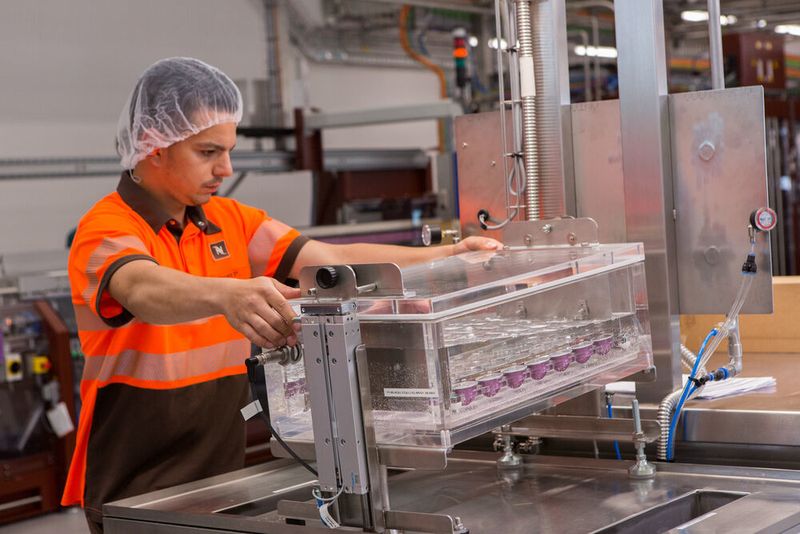 The Product Development Center in Romont is dedicated to developing new Nespresso machines and Grand Cru coffees. (Rosa Films/ Nestlé)