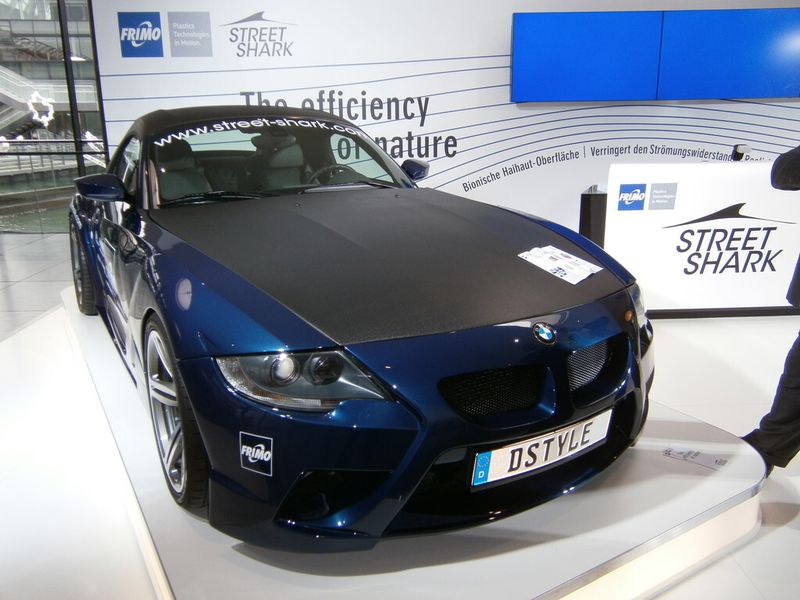 Etwas zeitgenössischer zeigte sich der Street Shark bei Frimo... (Bild: Königsreuther)