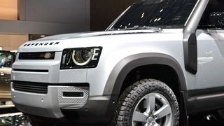Land Rover zeigt auf der IAA den neuen Defender. Die optischen Anleihen am Original sind nicht zu übersehen. (Mauritz/»kfz-betrieb«)