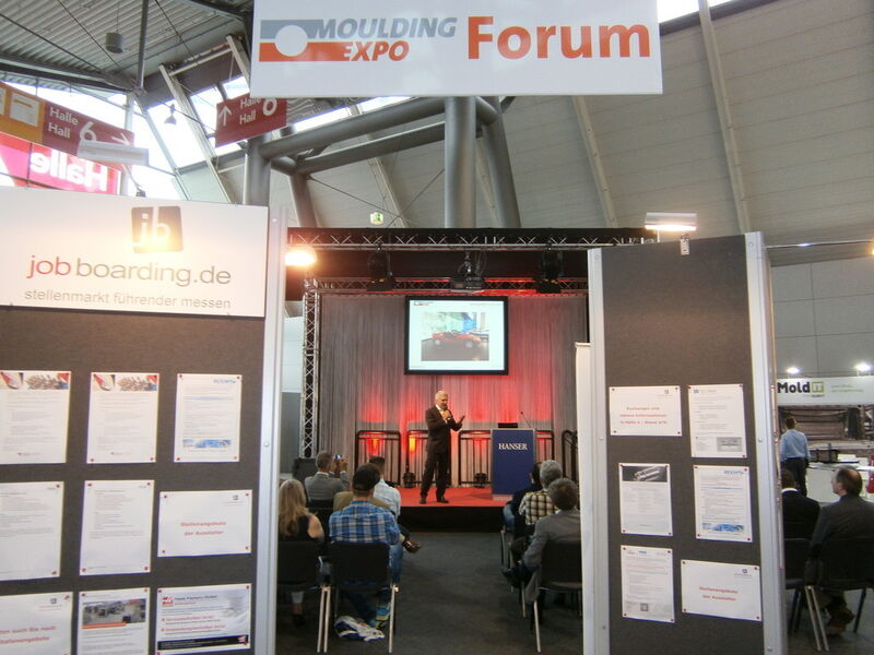 Gut besucht waren auch die Vorträge auf dem Moulding Expo Forum. (Bild: Königsreuther)