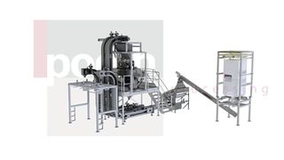 Der Förderer transportiert kleine Mengen an Pulvern und Granulaten, ohne dass besondere Maßnahmen für den Explosionsschutz nötig sind. (Bild: Poeth)