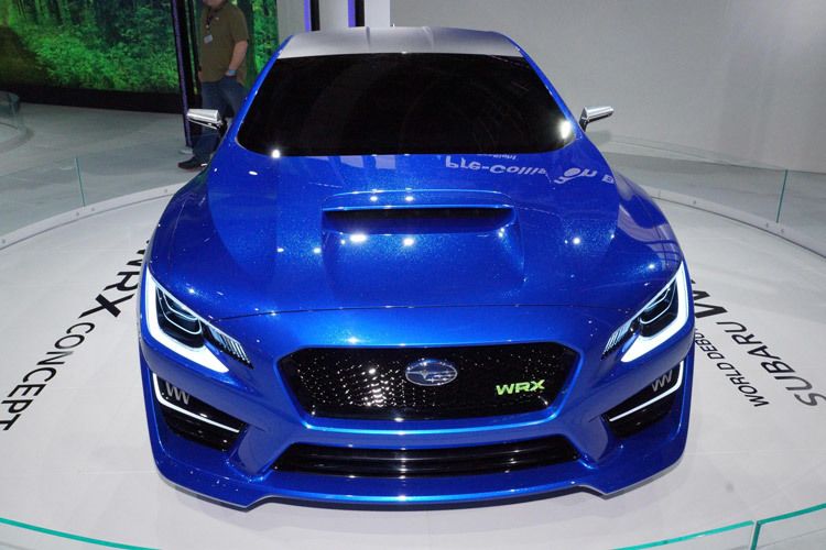 Bei Subaru durfte Haustuner STI ran und den Impreza zum WRX Concept umbauen - ein Ausblick auf eine mögliche Serienversion eines hochgezüchteten Impreza. (Foto: Newspress)