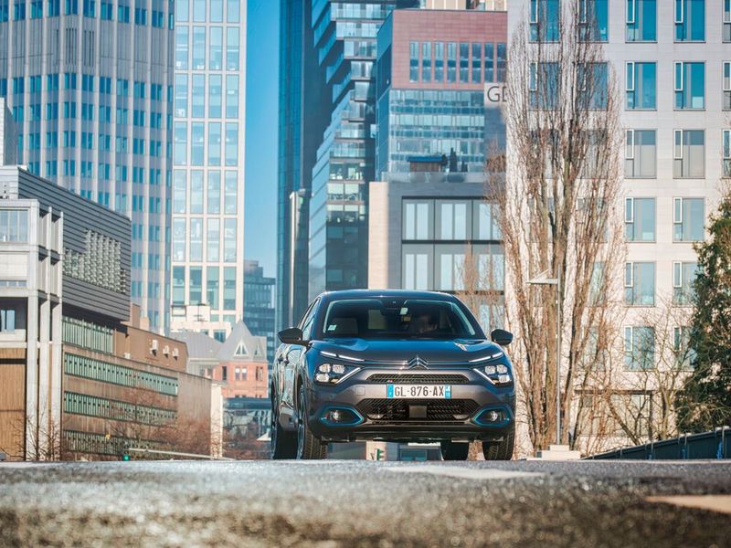 Unser Durchschnittsverbrauch lag bei 16,3 kWh und damit nur knapp über dem WLTP-Wert von 15,3 bis 15,6 kWh. (Bild: Citroen)