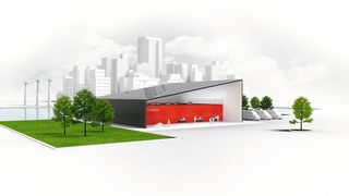Der AutoStore Router ermöglicht hochleistungsfähige Micro-Fulfillment-Lösungen, die sich perfekt in urbane Strukturen integrieren lassen und sehr energiesparsam betrieben werden können. (Autostore Systems)