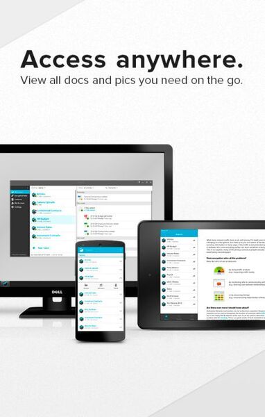 Die Tresorit-Anwendungen für Tablet, Desktop und Smartphone. (Bild: Tresorit)