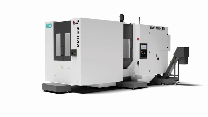 Die neue MAG MMH 630 eröffnet neue Perspektiven für die wirtschaftliche Bearbeitung großer, komplexer Werkstücke und verbindet hohe Leistung, Präzision und Prozessstabilität.(Bild:  FFG)