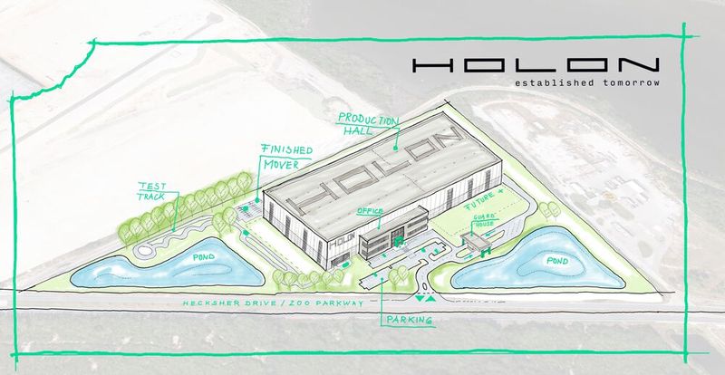 Das rund 45.000 Quadratmeter große Holon-Werk wird in Jacksonville errichtet und soll im Jahr 2026 fertiggestellt werden. (Bild: Holon)
